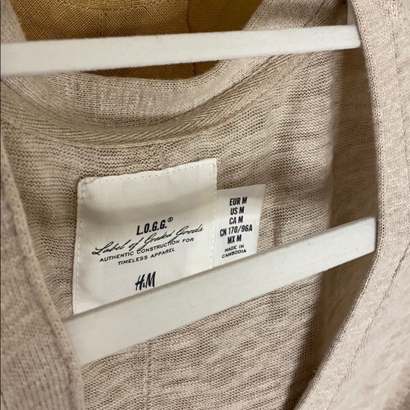 H&M Sweater Dress Blouse Cover Up Med. - Picture 6 of 13